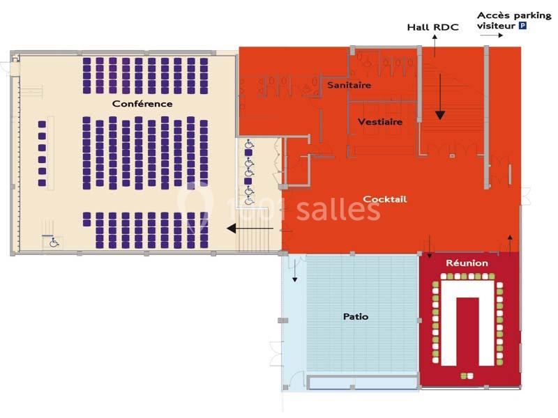 Location salle Toulouse (Haute-Garonne) - L'amphi Toulouse Garonne #6