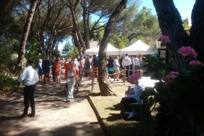 Logo de la République française et d'Atout France accompagnant un texte annonçant une distinction touristique pour un manoir.