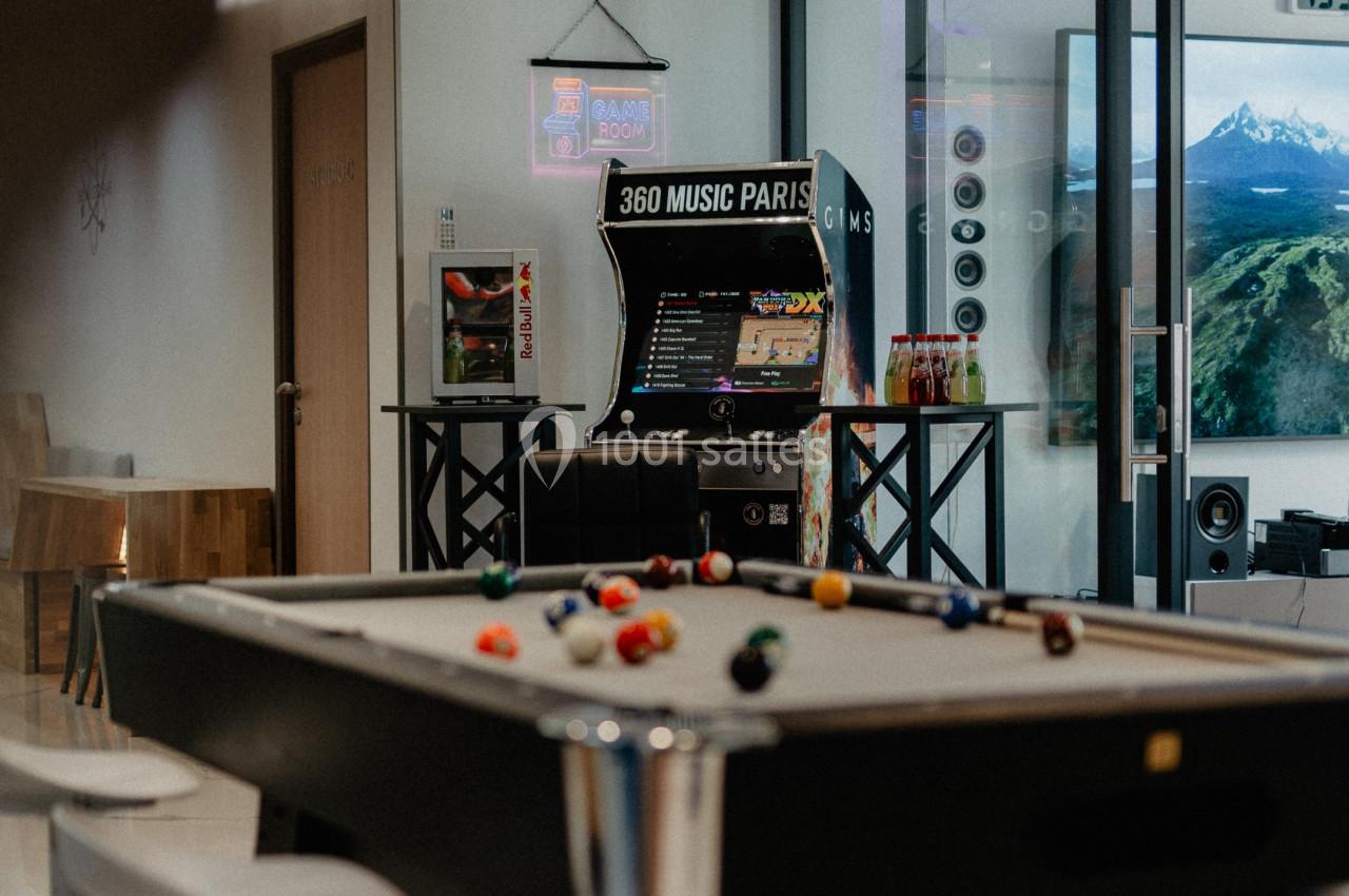 Jeu d'arcade & Billard I Open space 