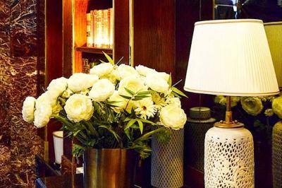 Verre à cocktail rempli d'un espresso martini, garni de grains de café, avec un fond sombre et texturé.