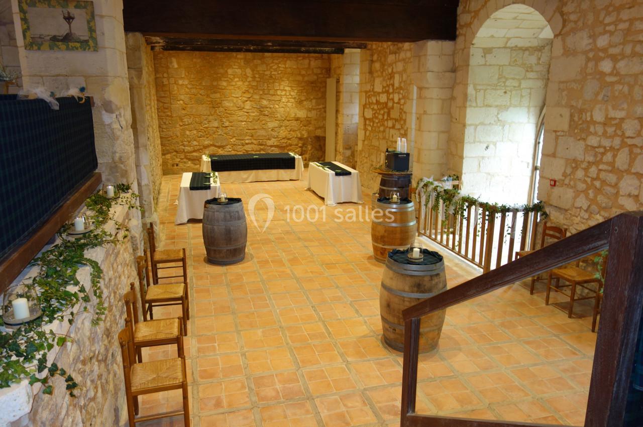 Salle des Gardes: rez-de-chaussée: 90m²