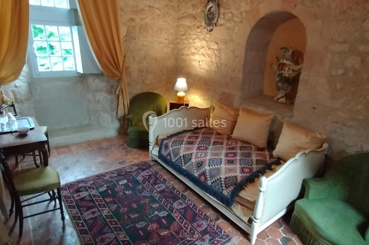 Suite Saint Vincent : le salon d'entrée