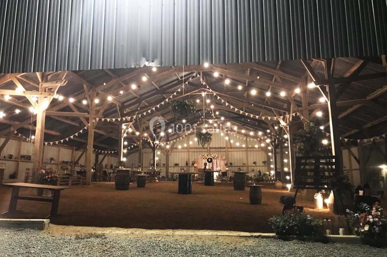 Hangar - réception vin d'honneur ou cérémonie