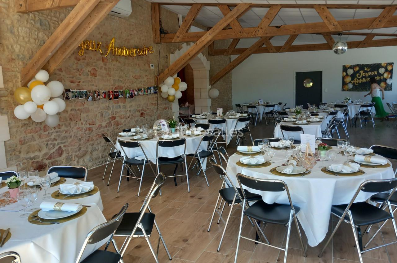 Salle de réception modulable