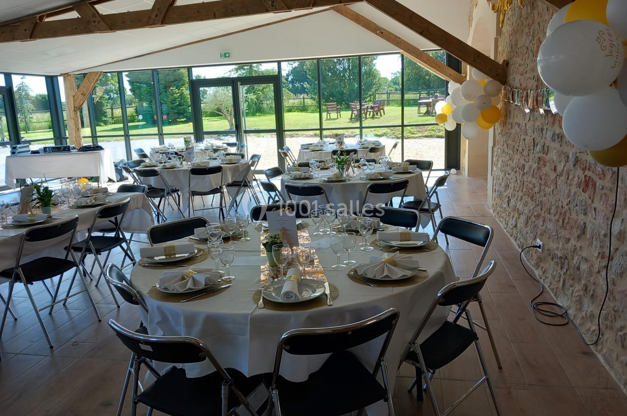 Salle de réception modulable