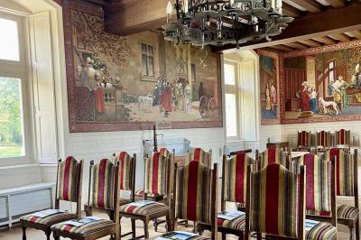 Miniature La Salle Delorme Location salle Saché (Indre-et-Loire) - Château de Valesne #3