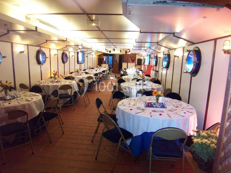Location salle Paris 13 (Paris) - Péniche Aabysse #2