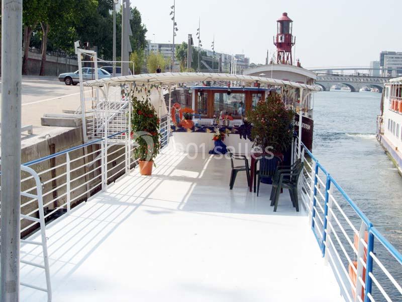 Location salle Paris 13 (Paris) - Péniche Aabysse #12
