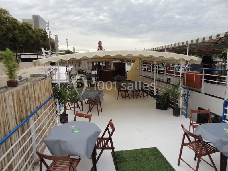 Location salle Paris 13 (Paris) - Péniche Aabysse #14