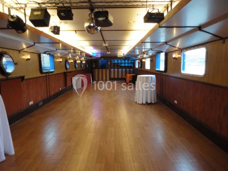 Location salle Paris 13 (Paris) - Péniche Aabysse #13
