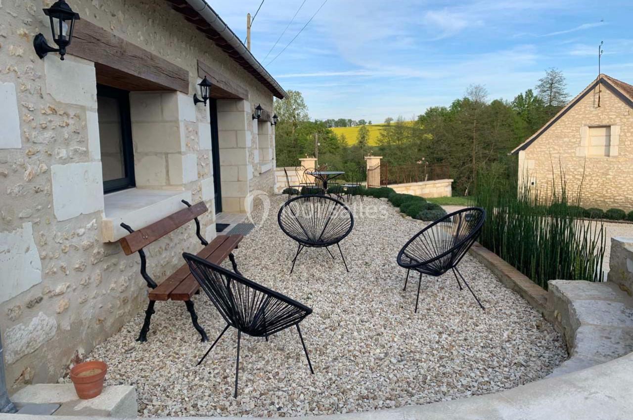 TERRASSE GITE 14 PERS