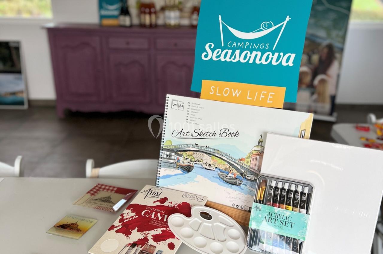 Location salle Courtils (Manche) - Camping Seasonova le Saint Michel #9