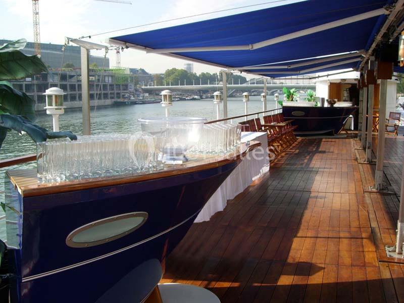 Location salle Paris 12 (Paris) - Bateau Les Flots #5