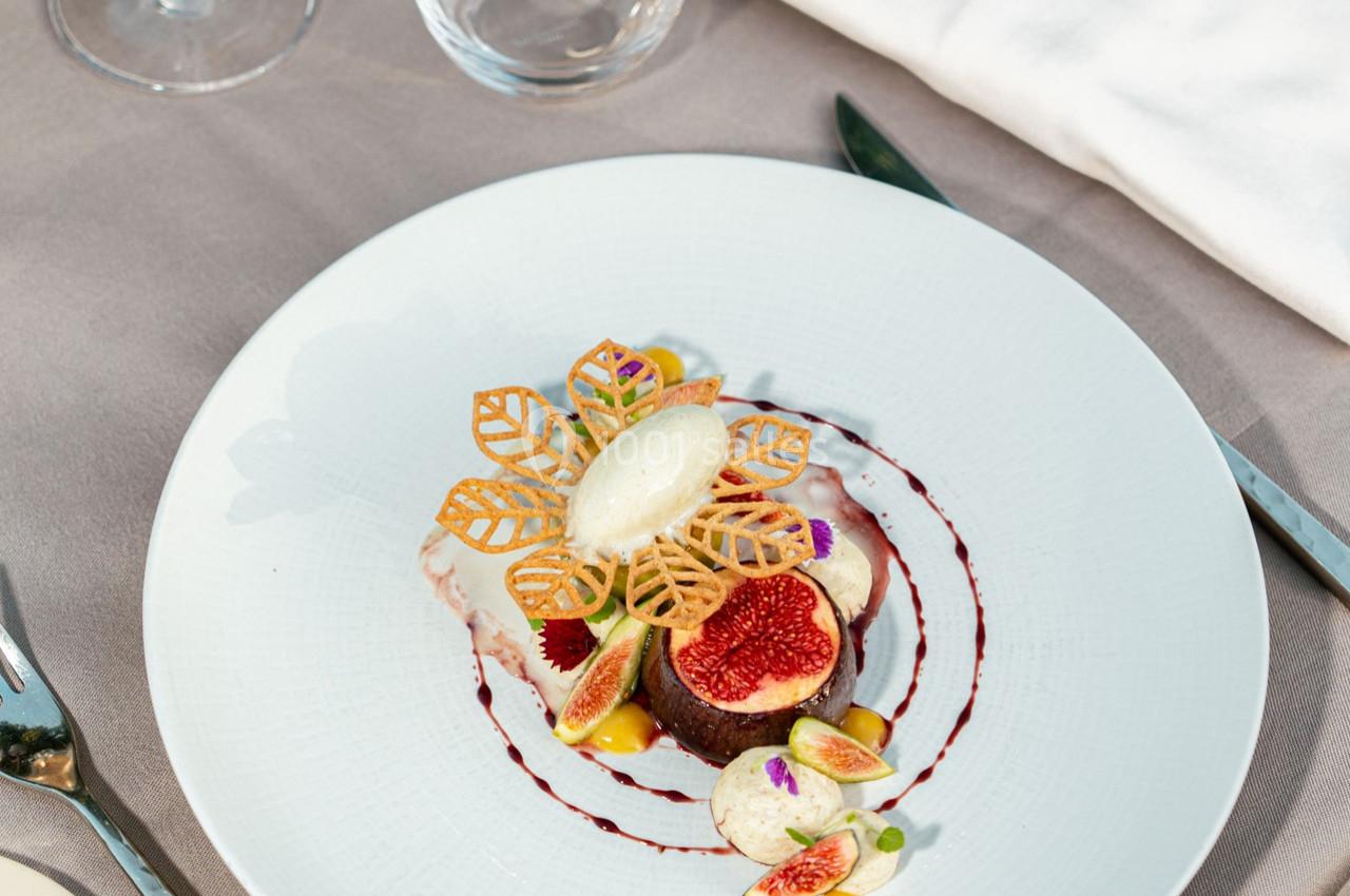 Cuisine du restaurant Le Manoir du Prince