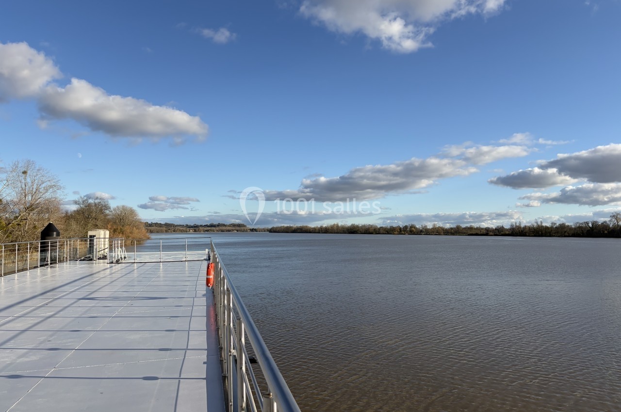 Location salle Saint-Germain-de-la-Rivière (Gironde) - La Péniche du Mascaret #65