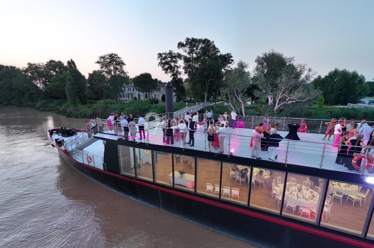 Location salle Saint-Germain-de-la-Rivière (Gironde) - La Péniche du Mascaret #5