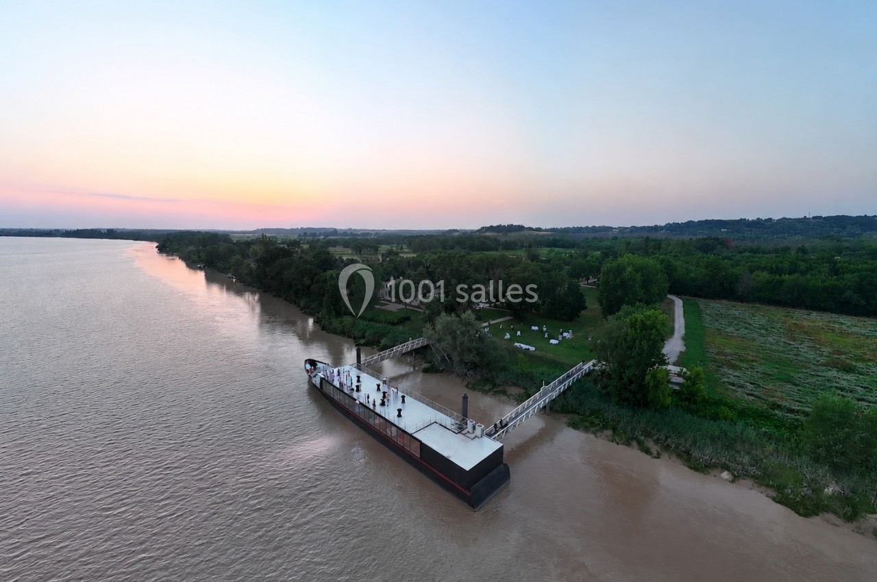 Location salle Saint-Germain-de-la-Rivière (Gironde) - La Péniche du Mascaret #2