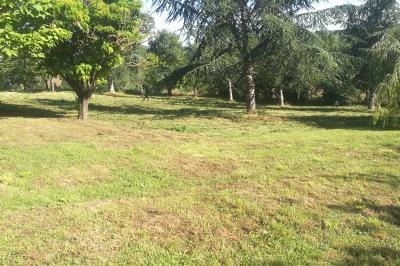 Un groupe de personnes participe à une réunion dans une salle avec des murs en pierre et une charpente apparente.