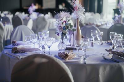 Éoliennes dans un paysage rural avec des vignes au premier plan et un ciel nuageux en arrière-plan.