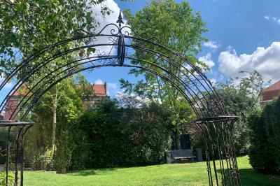 Roulés de crêpes garnis de saumon fumé, fromage frais et herbes, présentés avec des brins d'aneth.