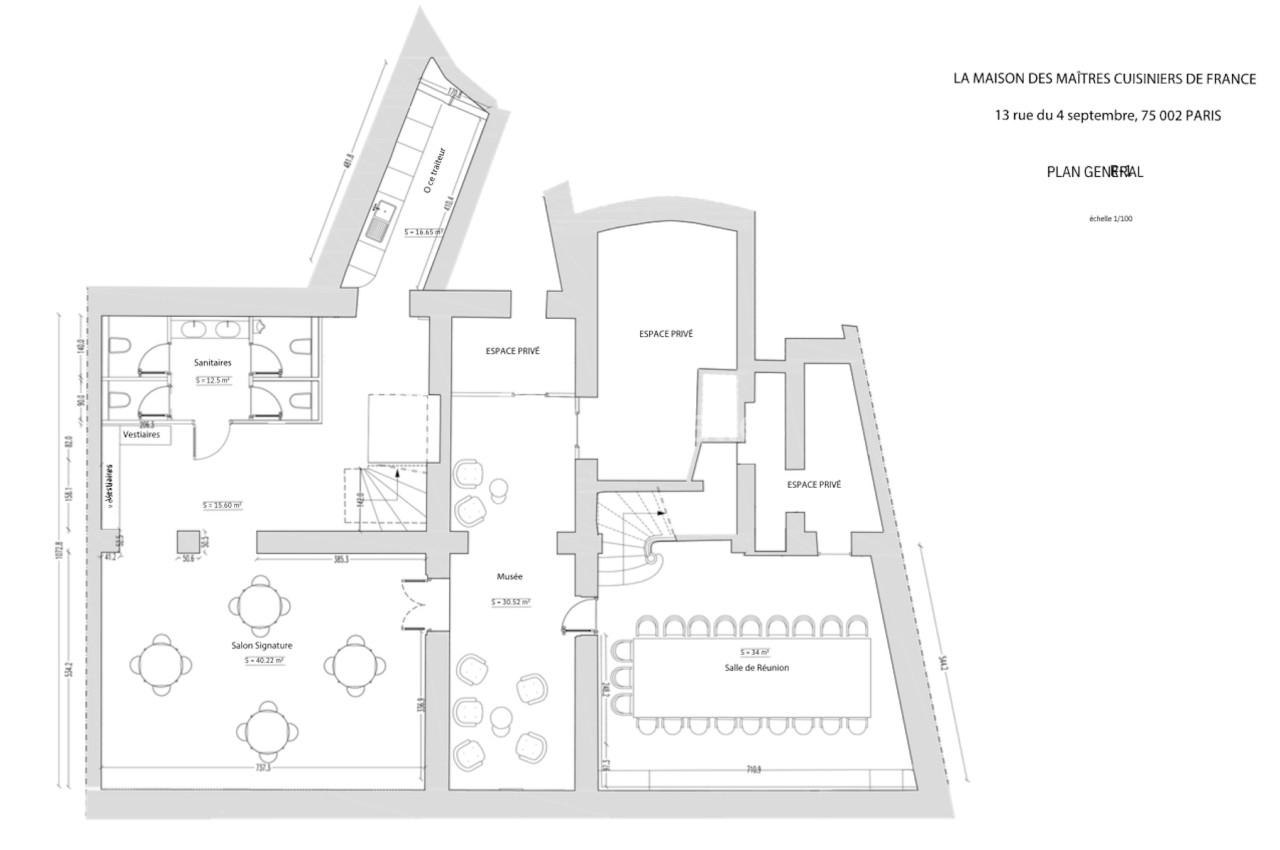 Location salle Paris 2 (Paris) - Maison des Maîtres Cuisiniers de France #10