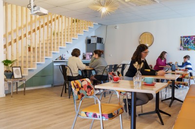 Miniature Espace café côté cuisine 60 m2 Décoration intérieure