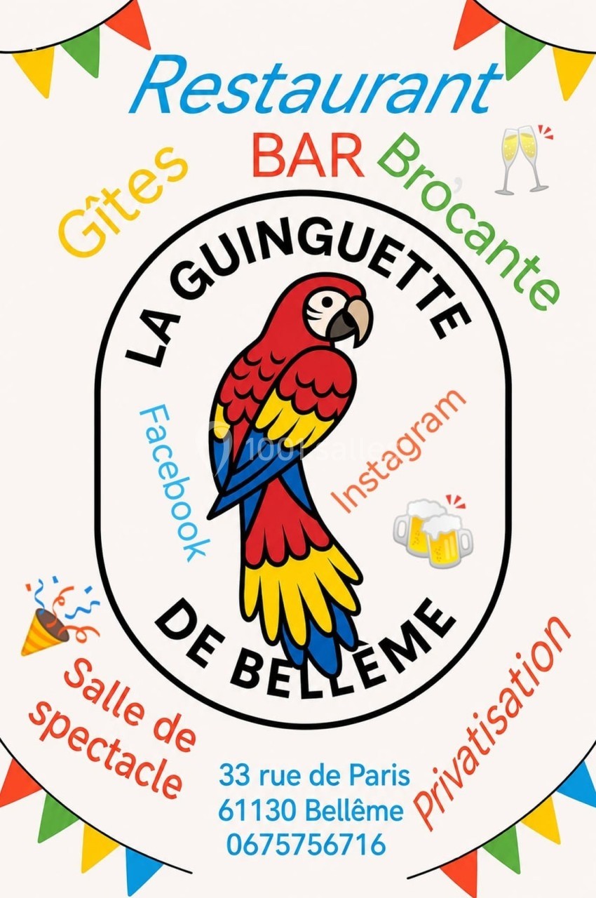 Location salle Bellême (Orne) - La Guinguette de Bellême  #34