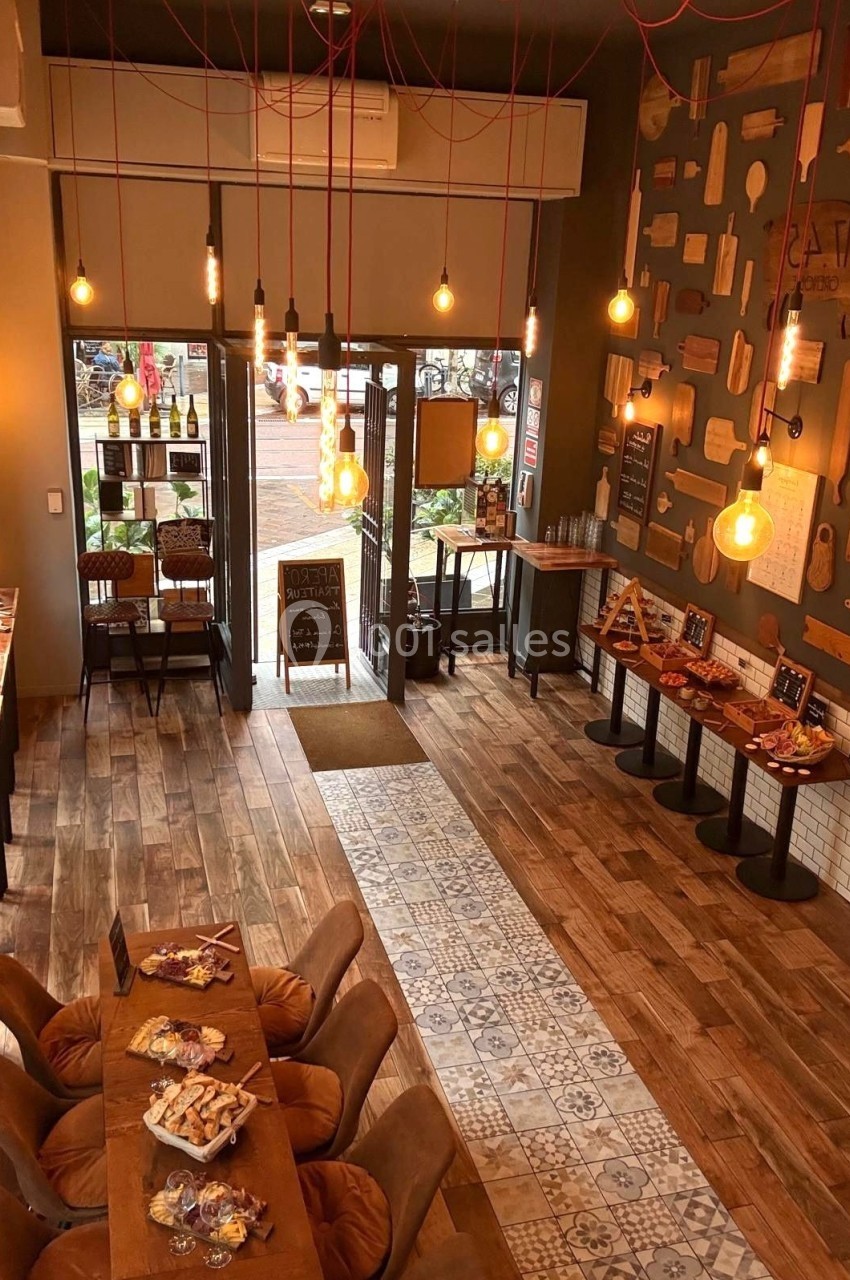 Mur des planches - format cocktail