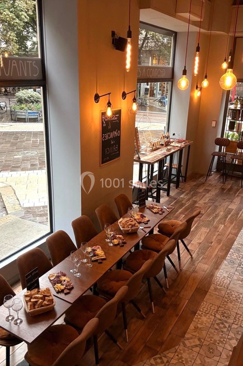 Mur des planches - grande tablée