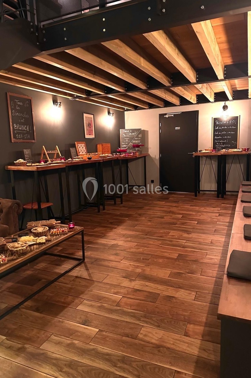 Salle des Poutres - format cocktail