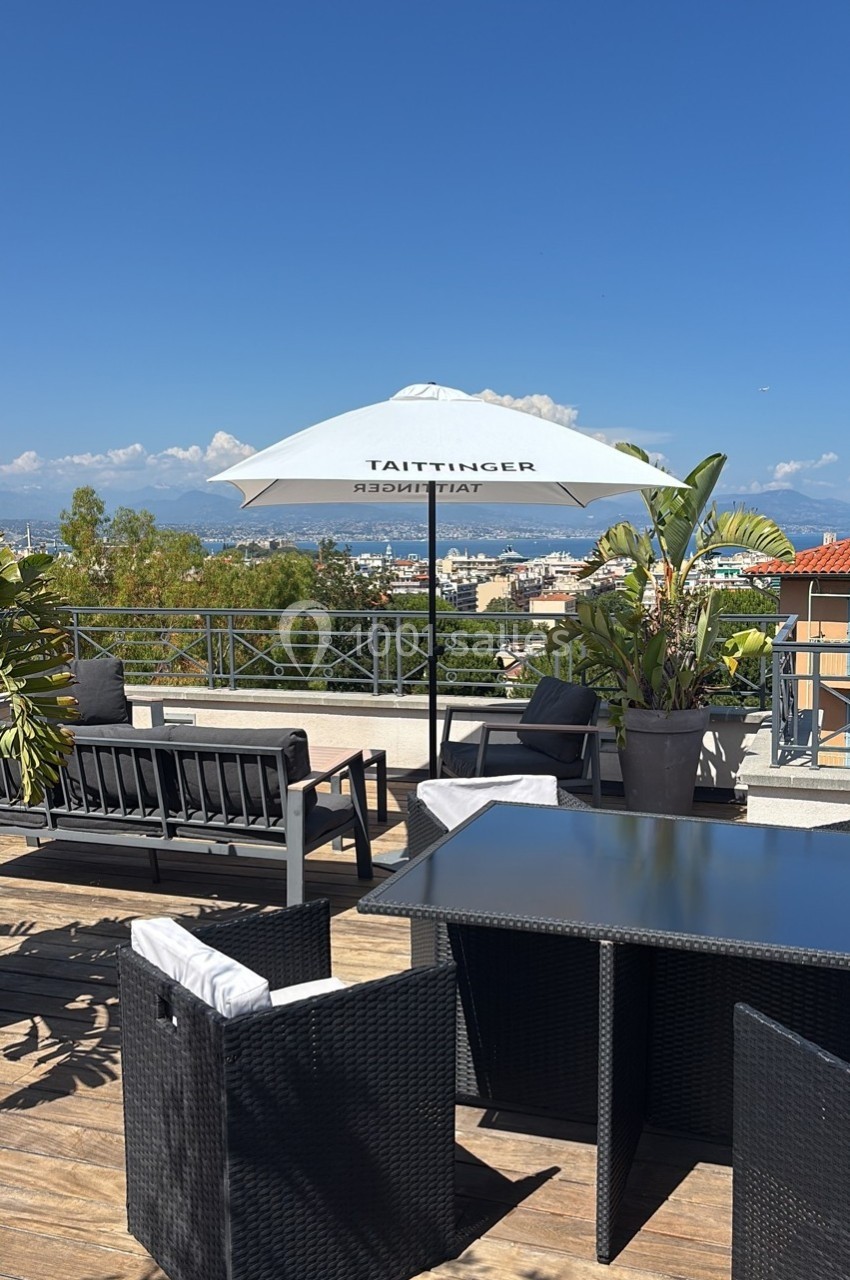 Location salle Antibes (Alpes-Maritimes) - Rooftop du Best Western Hôtel Journel Antibes #4