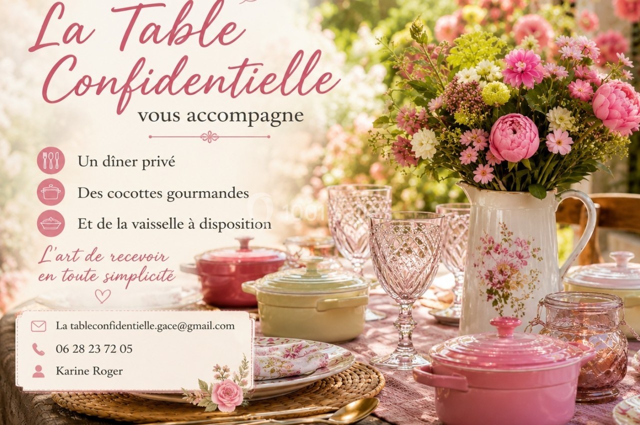 Traiteur Gacé (Orne) - La Table Confidentielle #1