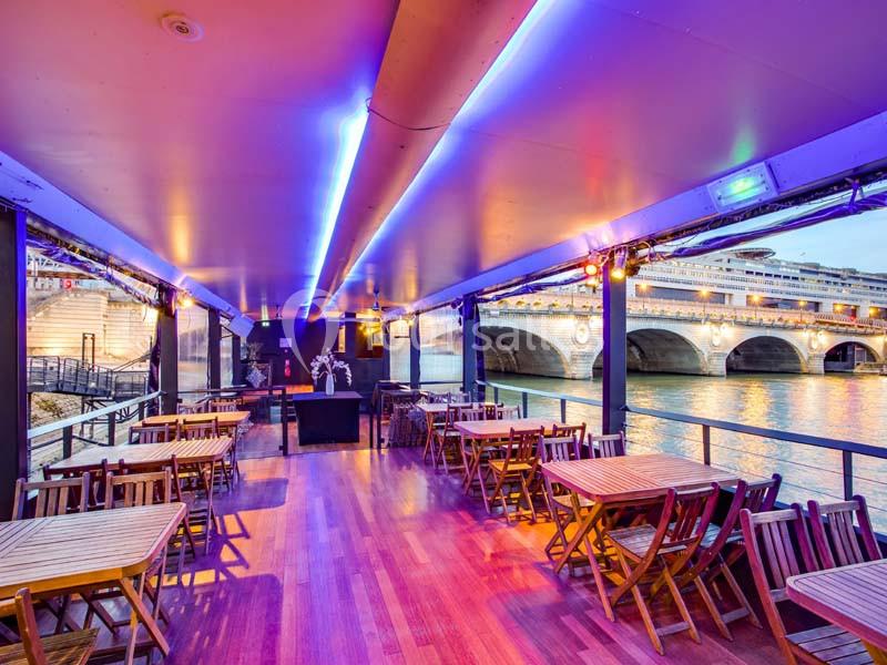 Location salle Paris 13 (Paris) - Péniche La Baleine Blanche #17