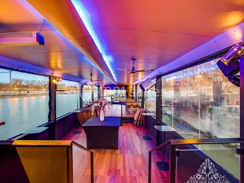 Location salle Paris 13 (Paris) - Péniche La Baleine Blanche #16