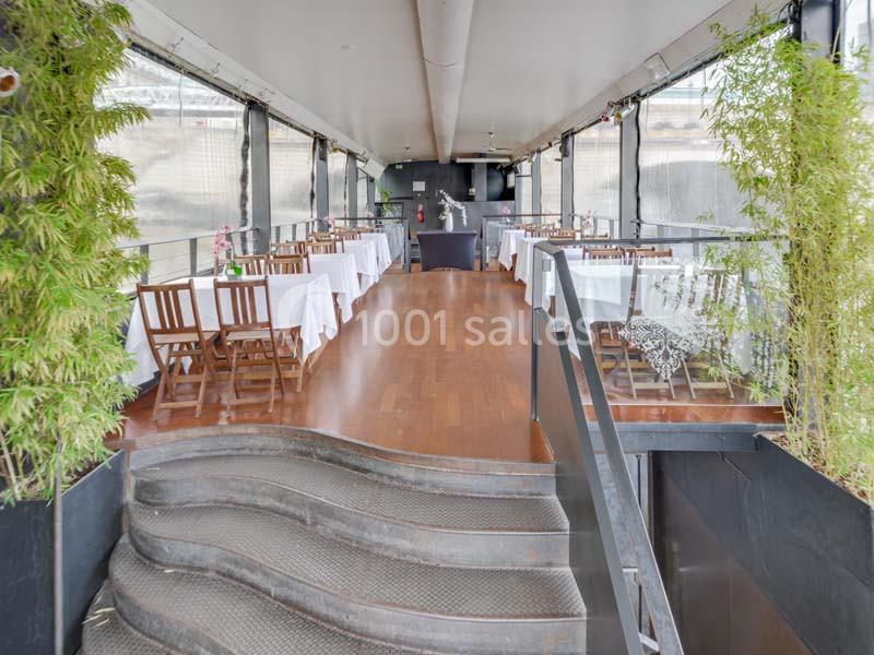 Location salle Paris 13 (Paris) - Péniche La Baleine Blanche #12