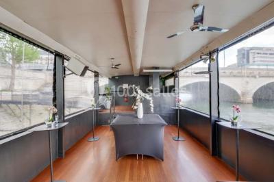 Location salle Paris 13 (Paris) - Péniche La Baleine Blanche #24