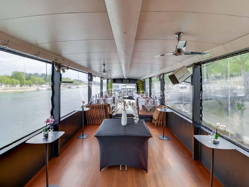 Location salle Paris 13 (Paris) - Péniche La Baleine Blanche #9