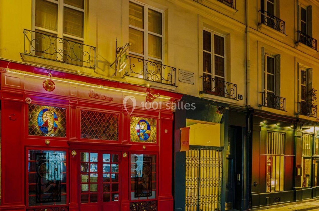 Location salle Paris 6 (Paris) - Les Caractères #4