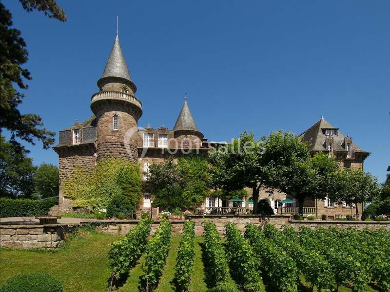 Location salle Varetz (Corrèze) - Chateau de Castel Novel #1
