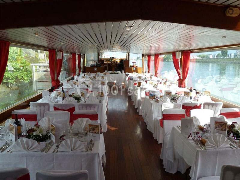 Location salle Paris 16 (Paris) - Bateau Ile De France #5