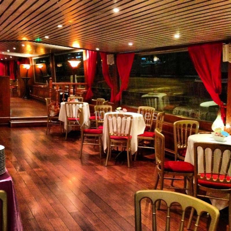 Location salle Paris 16 (Paris) - Bateau Ile De France #17