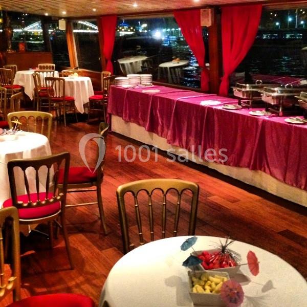 Location salle Paris 16 (Paris) - Bateau Ile De France #14