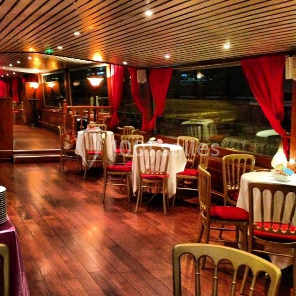 Location salle Paris 16 (Paris) - Bateau Ile De France #15