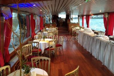 Location salle Paris 16 (Paris) - Bateau Ile De France #17