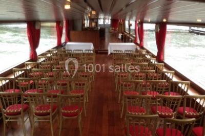 Location salle Paris 16 (Paris) - Bateau Ile De France #17