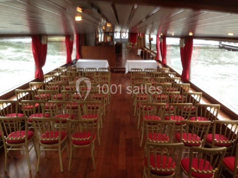 Location salle Paris 16 (Paris) - Bateau Ile De France #17