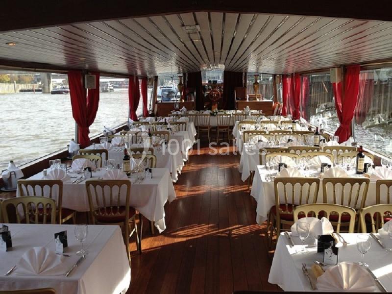 Location salle Paris 16 (Paris) - Bateau Ile De France #11
