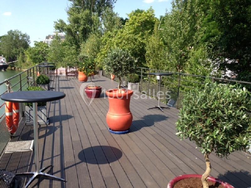 Location salle Paris 16 (Paris) - Bateau Ile De France #8