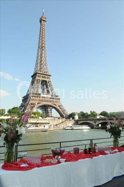 Location salle Paris 16 (Paris) - Bateau Ile De France #2