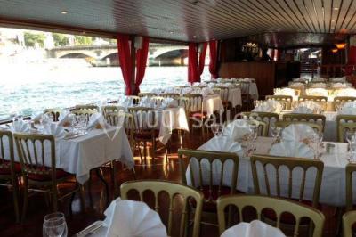 Location salle Paris 16 (Paris) - Bateau Ile De France #17